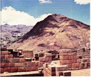 İnka Uygarlığı Cuzco'daki Pisac haerebeleri